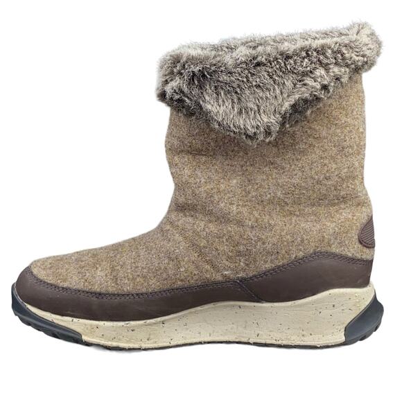 Chaco Women's Borealis Mink Wool Insulated Winter Boot Size US 7 - Picture 2 of 11